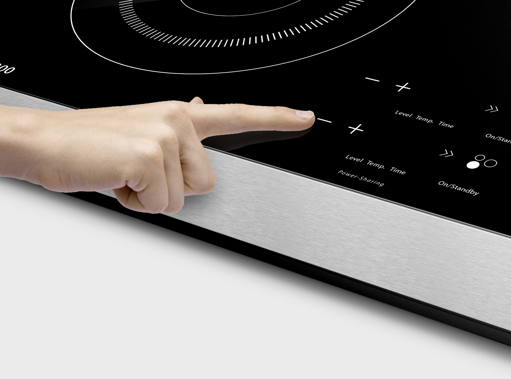 Caso Induktion Master P3 Plus, m. stålkant